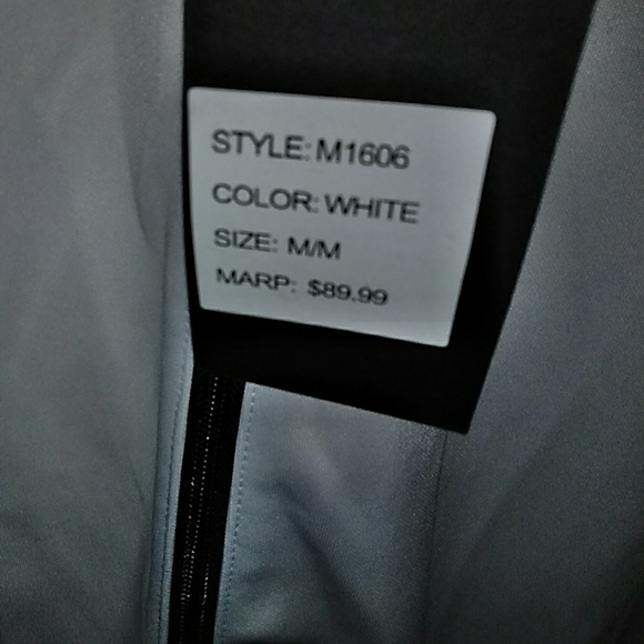 T crew Sweat pants white WITH RED AND BLUE - Picture 5 of 8